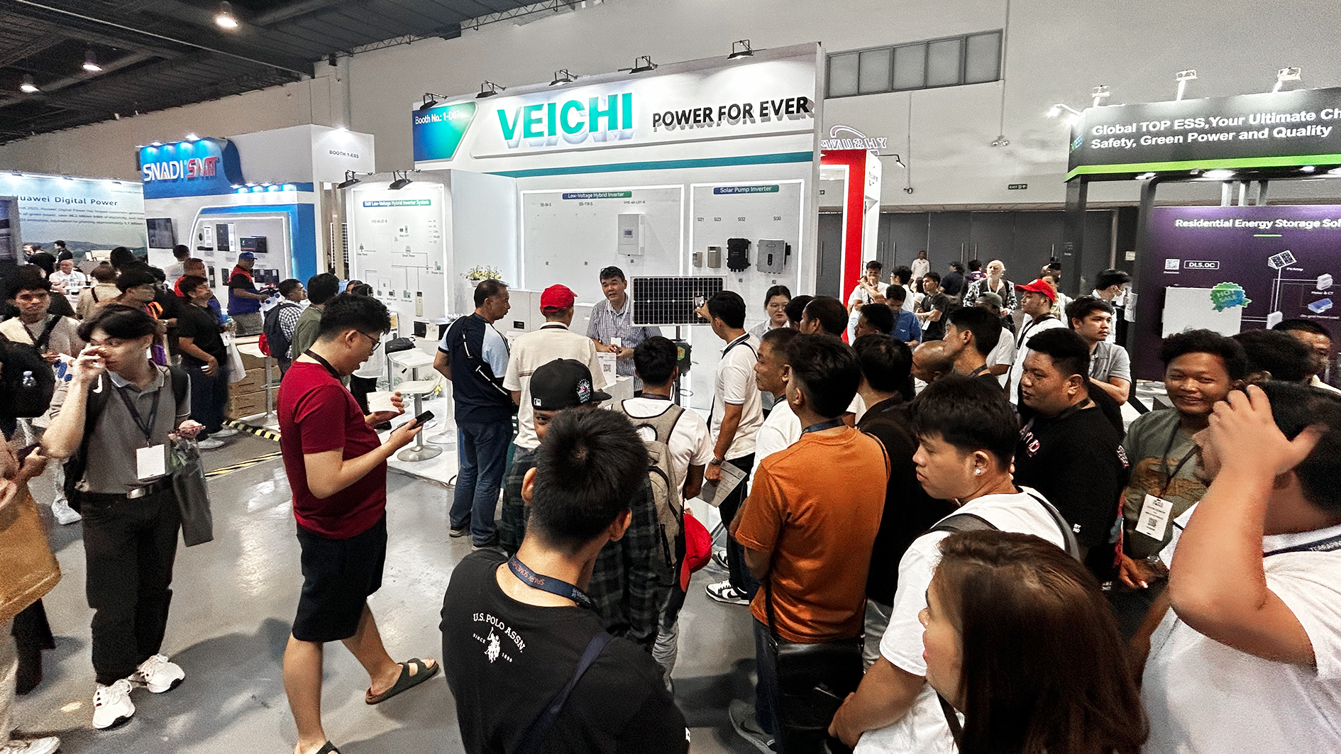 海外展会 | 826贵宾会电气闪耀菲律宾光伏储能展，智慧光储解决方案引关注